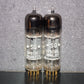 Philips E80CC 6085 Matched pair (Rare FOIL D Getter, PINCHED WAIST!) Tested NOS