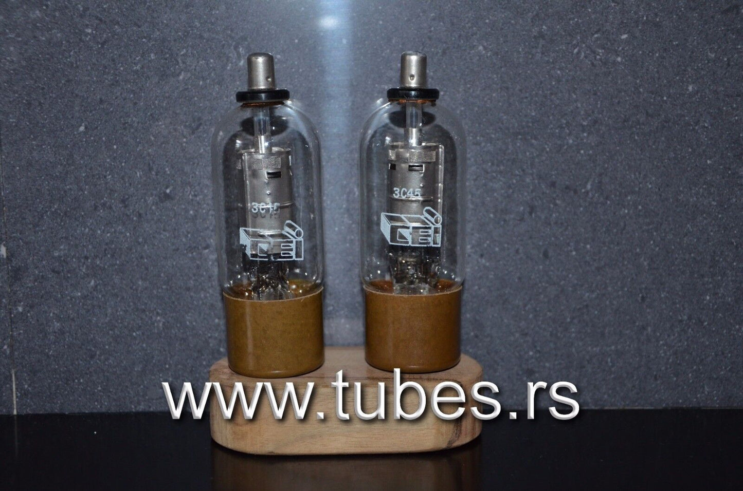 3C45 CEI 6130 NOS Thyratron tube brown base