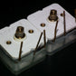 One variable film capacitor DUCATI 2 x (20pF - 150pF) NOS Vintage Item from 60s