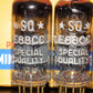 Matched Pair Philips E88CC 6922  (Rare Curved D Getter) Used tested NOS