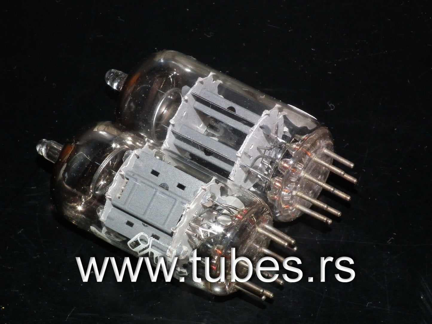 Philips Miniwatt 12AU7 ECC82 rebranded CEI - Platinum Matched Pair