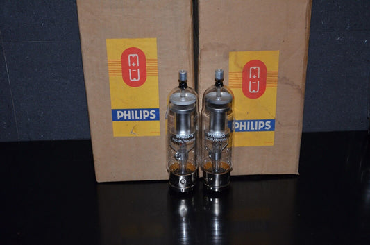 DCG5/5000GB Philips Matched Pair NOS Mercury Rectifier Valves High Voltage