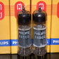 Philips E80CC 6085 Platinum Matched pair NOS Made in Holland Heerlen plant Gold