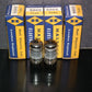 5965 Haltron E180CC 7062 NOS NIB Platinum matched pair, early 60s made in UK
