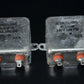 Two NOS WEST CAP SPRAGUE PIO hermetically sealed capacitor 1u 1KV CP53B1EG105K1