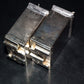 Two vintage Siemens PIO capacitors 2x4 uF / 250V Klangfilm, glass end seal