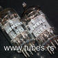 ECC83 12AX7 Siemens Halske NOS Platinum Matched Pair Munich tube plant 1967