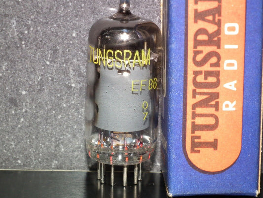 EF86 Tungsram 6267 NOS NIB, early 60s, tested 100%, made in Austria