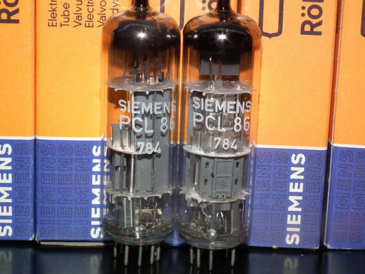Platinum Matched Pair PCL86 Siemens NOS NIB Shindo