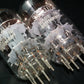 Siemens E81CC ECC801S 6201 ECC81 Matched pair triple mica W. Germany USED TESTED