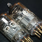 7308 Amperex E188CC RARE gray shield, matched pair tested NOS, gold pins 1961 P2