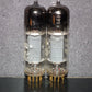 Philips E80CC 6085 Matched pair (Rare FOIL D Getter, PINCHED WAIST!) Tested NOS