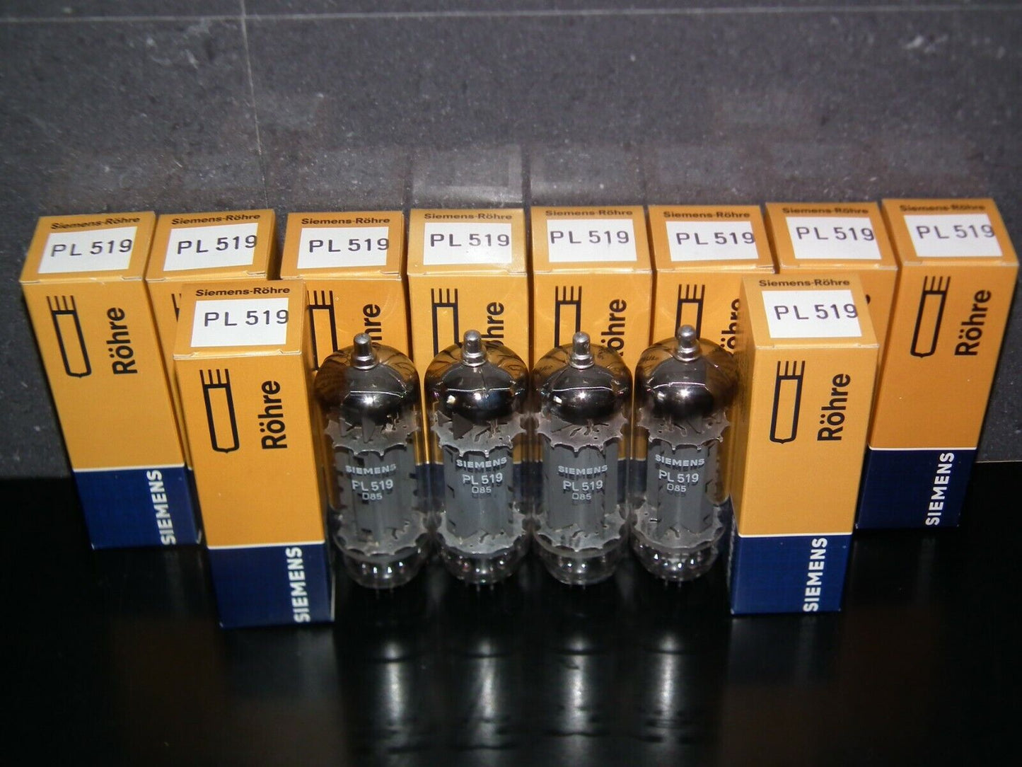 PL519 Siemens West Germany 40KG6 PLATINUM Matched PAIR EAR859 EAR861 Tested!!!