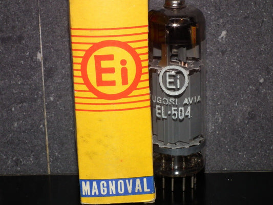 EL504 EI Philips NOS NIB Output Pentode