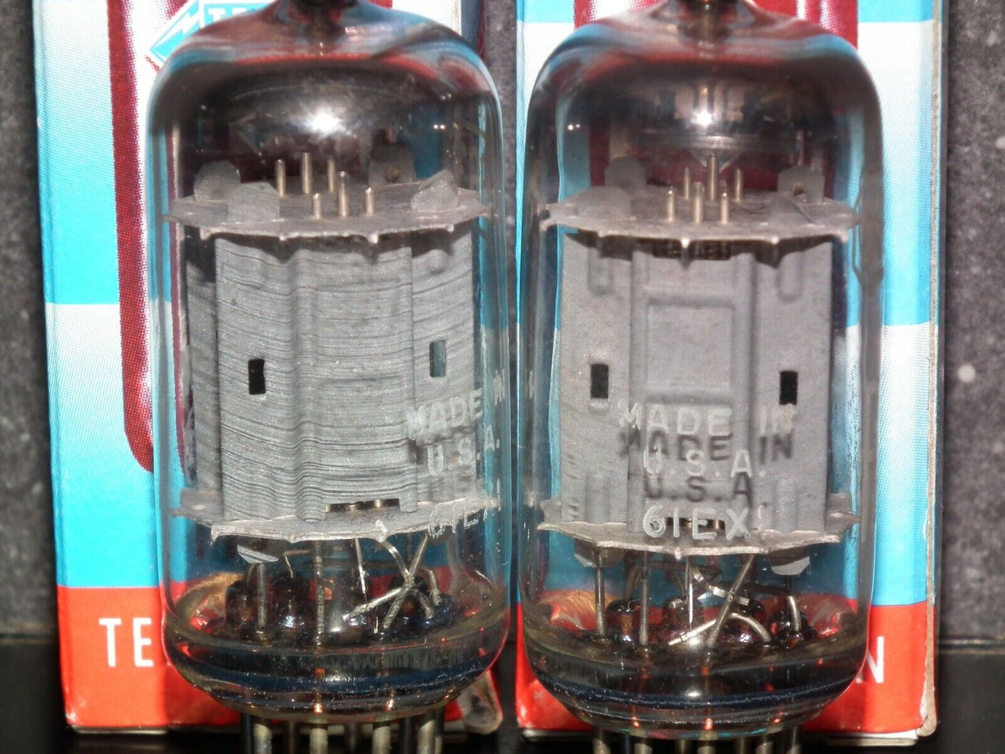 Matched Pair 5963 RCA 12AU7 ECC82  Used Tested 75%