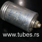 One vintage PIO RC capacitor 18uF 220V Made in Hungary in 80s