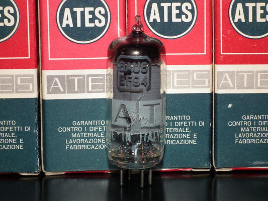 NOS NIB EF94 6AU6 ATES Italy RCA Low Noise tested for microphonic Sony