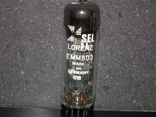 EMM803 Lorenz Rare tuning eye tube Indicator NOS Lorenz SEL Stuttgart