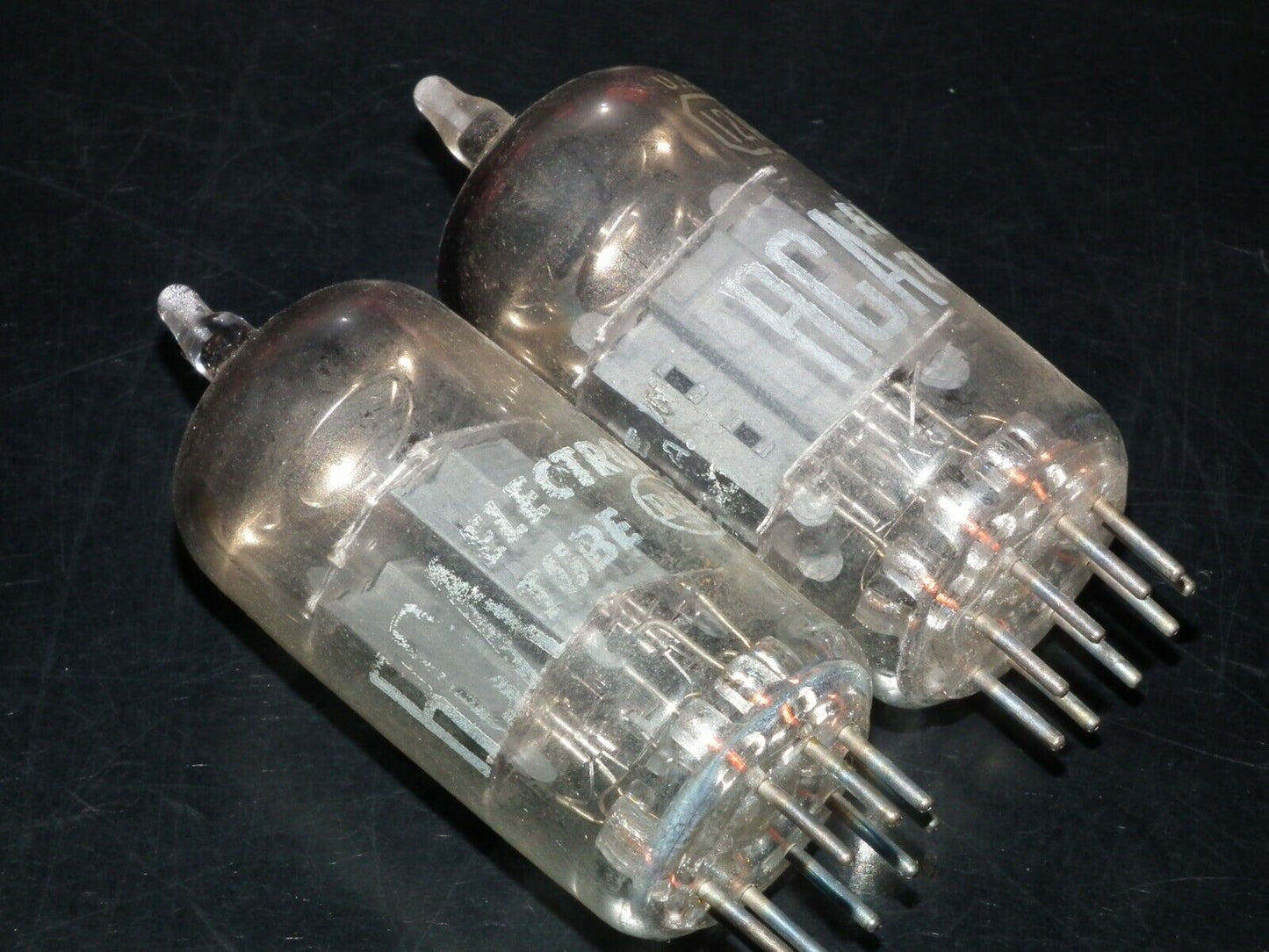 12AX7A RCA ECC83 Matched Pair 1960 Used tested 90% of NOS balanced sections