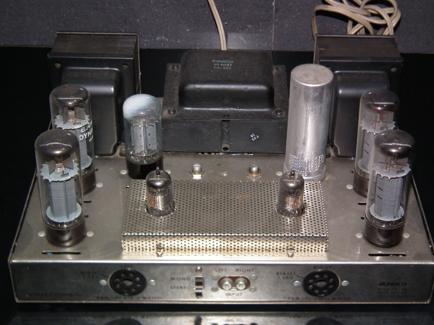 EL34 6CA7 Mullard Welded Anodes Platinum Matched QUAD Tested 95% Blackburn 1968