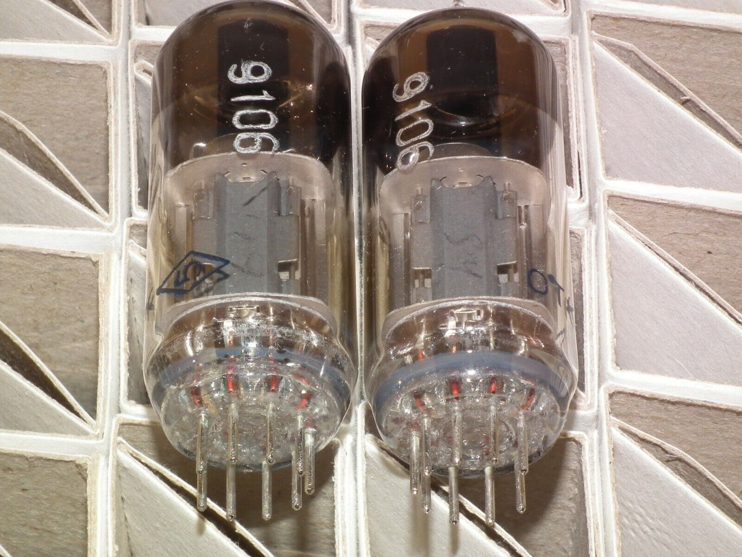 Matched pair 6N6P-I ECC99 E182CC 6N6P USSR From 100 pcs boxes