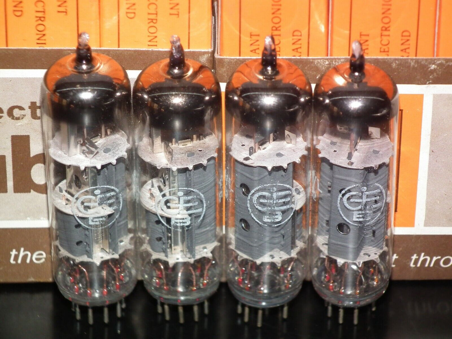 Platinum Matched Pair (2 tubes) PCL805 Tungsram GEB Triode Pentode NOS NIB
