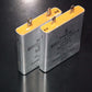 Two vintage Siemens PIO capacitors 1 uF 160V Klangfilm Made in Germany 1978