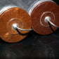Two NOS vintage PIO capacitors 1 uF / 500V Ducati Italy Paper In Oil