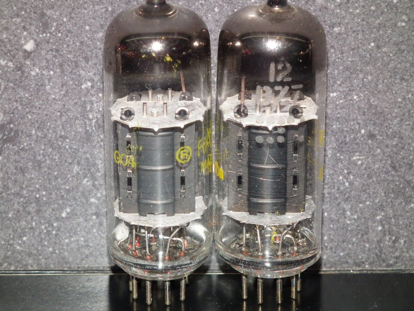 12BZ7 Rahtheon Double Triode Matched Pair