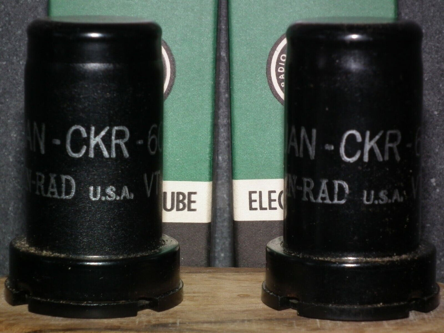 Matched Pair Ken-Rad 6C5 NOS NIB -  Audio Triode