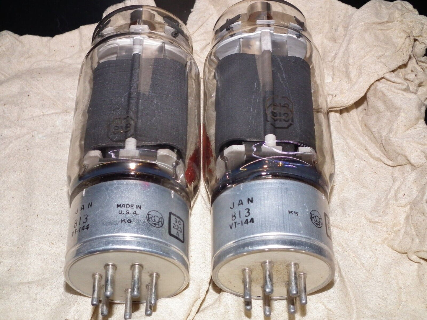 813 RCA VT-144 Matched Pair NOS NIB