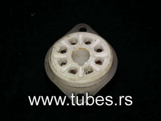 One VINTAGE K8A Octal Vacuum Tube Ceramic Socket Hi Quality EL34 GZ34 6SN7