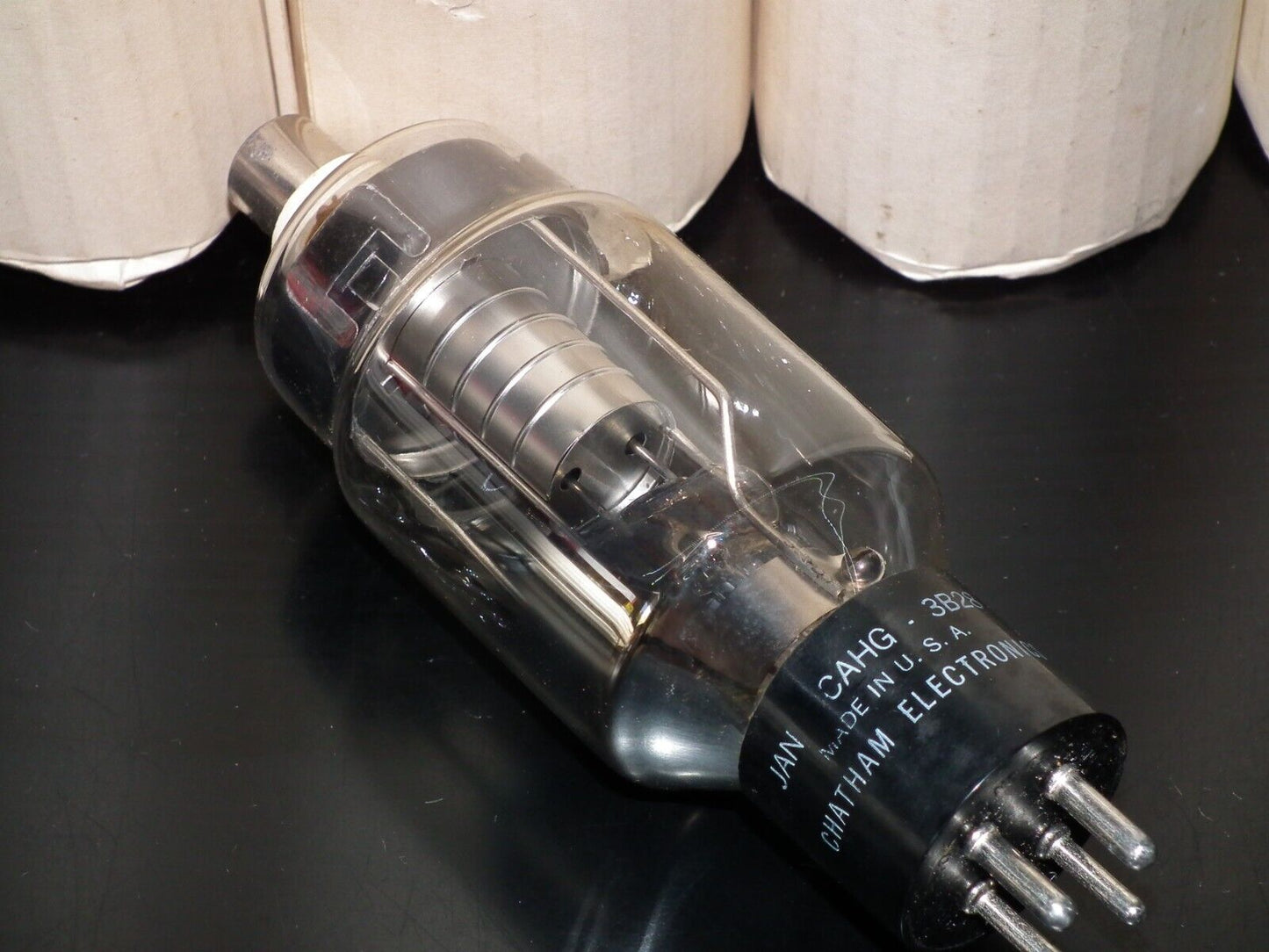 3B28 NOS NIB Chatham rectifier (drop in replacement for 866A) in original wrap