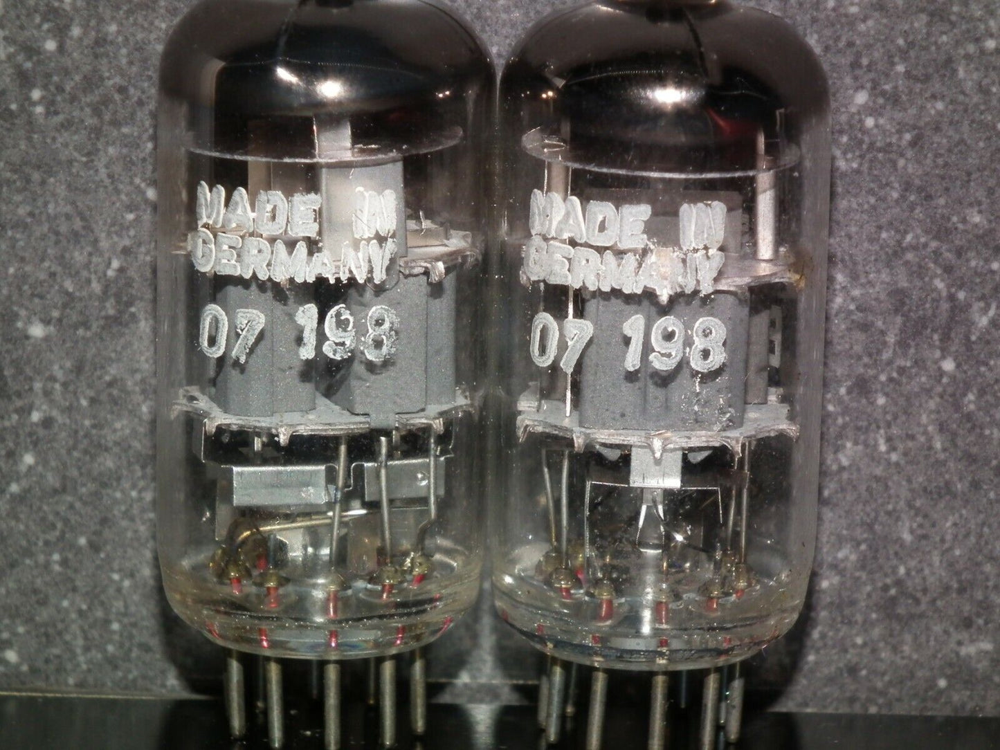 E283CC Siemens Platinum Matched Pair Pullouts NOS tested, balanced, low noise