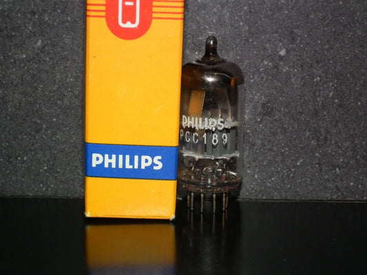 PCC189 7ES8 Philips A Frame Made in Holland in 70s, very quiet, variable mu