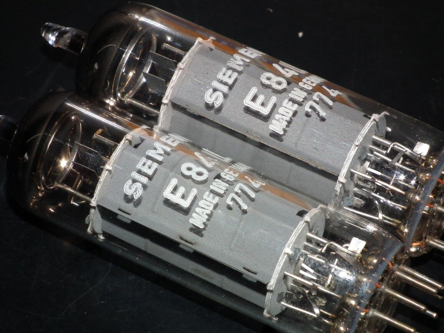 E84L 7320 Siemens Platinum Matched Pair NOS NIB EL84 6BQ5