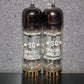 Philips E80CC 6085 Matched pair (Rare FOIL D Getter, PINCHED WAIST!) Tested NOS
