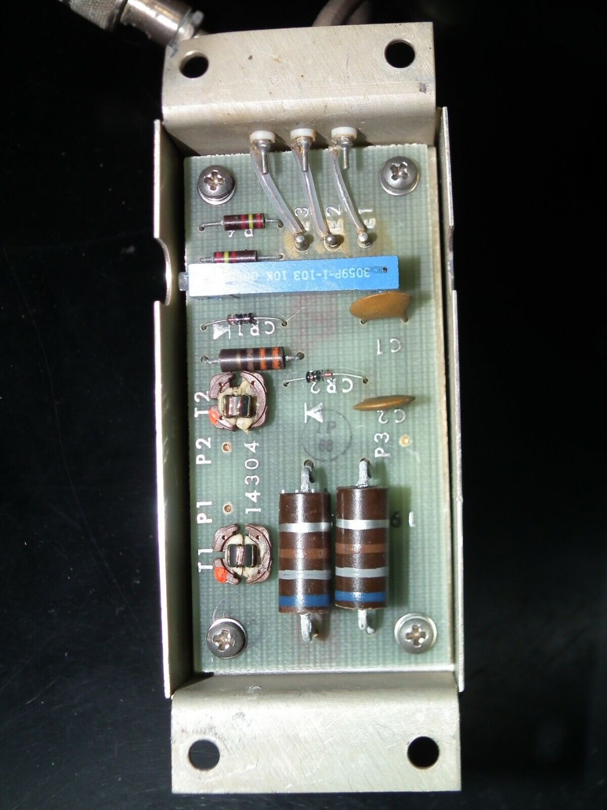 Harris RF-2301 Discriminator Adapter RF-281 1A2 1960-3001