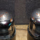 Platinum Matched Pair Sylvania 6SL7GT NOS NIB Chrome Tops Short Bulb Used 135%