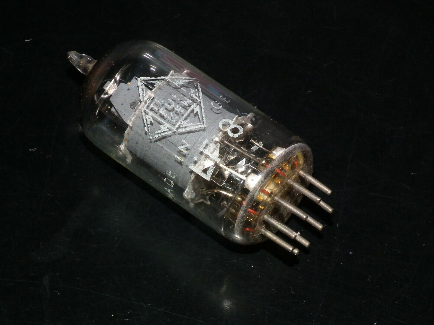 EF86 Telefunken Gray Anodes, Diamond bottom, USED - TESTED NOS 100% Bad Logos