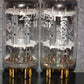 Platinum Matched Pair 6211 Telefunken ~ECC82 Tested NOS DB Gold Pins ULM ECC802S