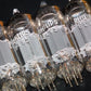 Platinum matched quad (4 tubes) EL95 6DL5 Valvo Hamburg rebranded Philips NOS