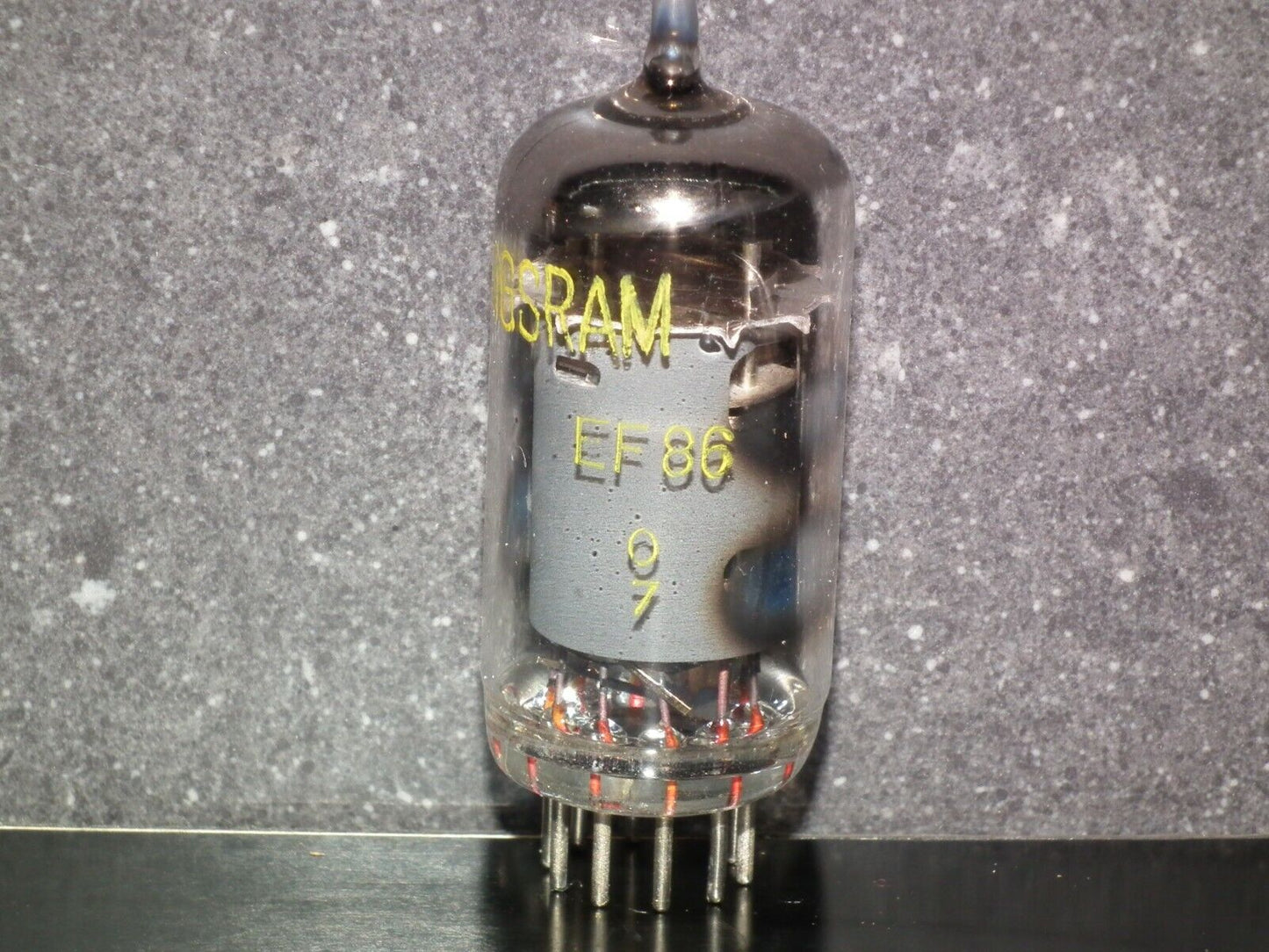 EF86 Tungsram 6267 NOS NIB, early 60s, tested 100%, made in Austria
