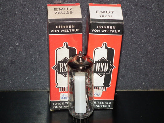 EM87 RSD Germany tuning eye tube Indicator NOS NIB