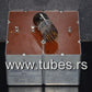 Two vintage Siemens electrolytic capacitors 2500uF / 35V Klangfilm, Germany
