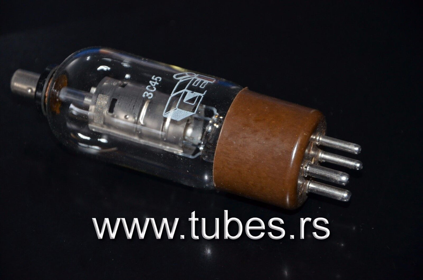 3C45 CEI 6130 NOS Thyratron tube brown base