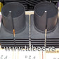 Two vintage original Siemens F2a F2a11 Cooling Wings Hi End tube Klangfilm amps