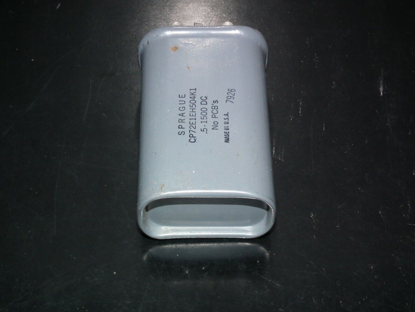 NOS PIO Capacitor 0.5mfd 1500V Sprague made in 70s in the USA