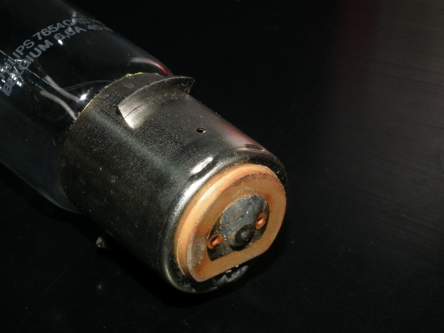 Genuine Philips Bulb 7668C 100W 6.6A P28s NOS Made in Belgium Airfield Lamp