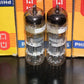 Platinum Matched Pair PCL86 14GW8 Philips NOS NIB Same codes Late 60s Holland